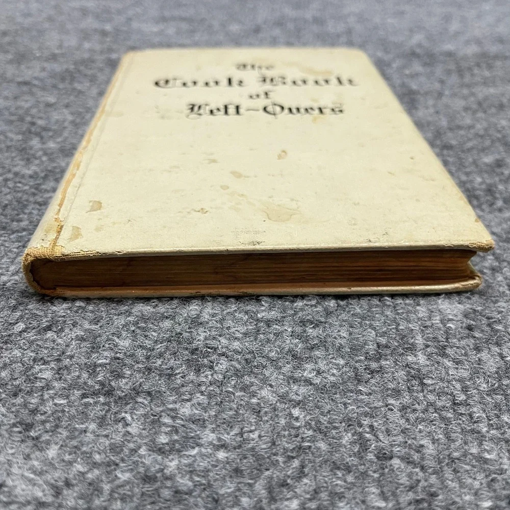 Vintage 1920 The Cook Book of Left-Overs Mabel Sturtevant Illinois First Edition